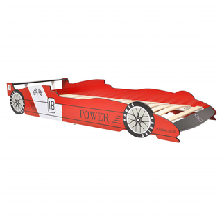 Children's Race Car Bed 90x200 cm Red - Giant Lobelia