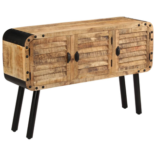 vidaXL Sideboard Solid Mango Wood 120x30x76 cm - Giant Lobelia