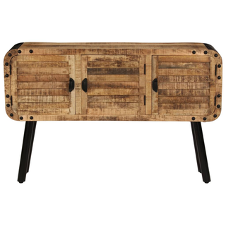 vidaXL Sideboard Solid Mango Wood 120x30x76 cm - Giant Lobelia