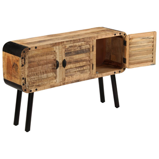 vidaXL Sideboard Solid Mango Wood 120x30x76 cm - Giant Lobelia