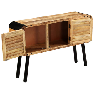 vidaXL Sideboard Solid Mango Wood 120x30x76 cm - Giant Lobelia