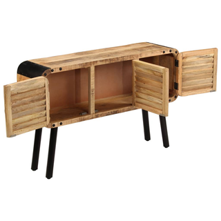 vidaXL Sideboard Solid Mango Wood 120x30x76 cm - Giant Lobelia