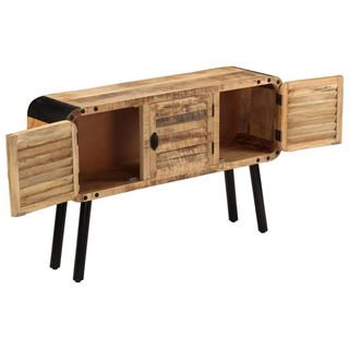 vidaXL Sideboard Solid Mango Wood 120x30x76 cm - Giant Lobelia