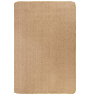 Area Rug Jute with Latex Backing 160x230 cm Natural - Giant Lobelia