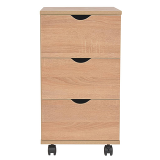 vidaXL Drawer Unit 33x45x60 cm Oak - Giant Lobelia