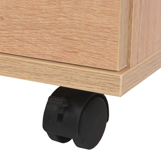 vidaXL Drawer Unit 33x45x60 cm Oak - Giant Lobelia