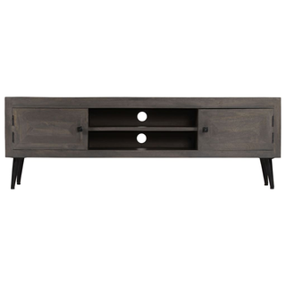 TV Cabinet Solid Mango Wood 140x30x45 cm - Giant Lobelia