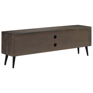 TV Cabinet Solid Mango Wood 140x30x45 cm - Giant Lobelia