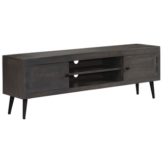 TV Cabinet Solid Mango Wood 140x30x45 cm - Giant Lobelia