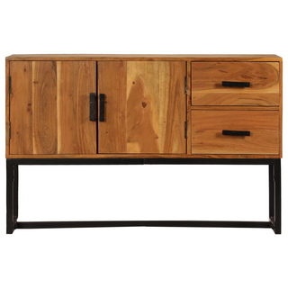 vidaXL Sideboard Brown 110x30x70 cm Solid Wood Acacia - Giant Lobelia