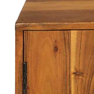 vidaXL Sideboard Brown 110x30x70 cm Solid Wood Acacia - Giant Lobelia