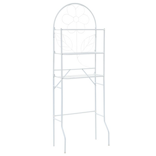 Toilet Rack White 60x33x174 cm - Giant Lobelia