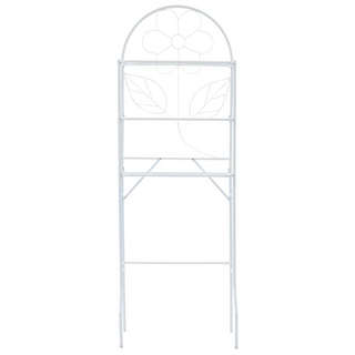 Toilet Rack White 60x33x174 cm - Giant Lobelia