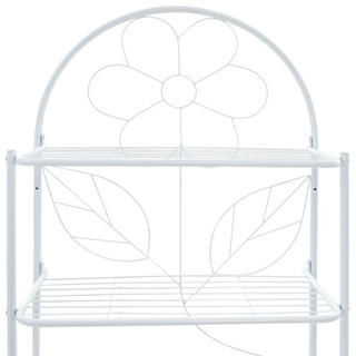 Toilet Rack White 60x33x174 cm - Giant Lobelia