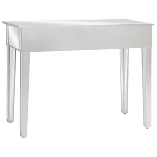 vidaXL Mirrored Console Table MDF and Glass 106.5x38x76.5 cm - Giant Lobelia