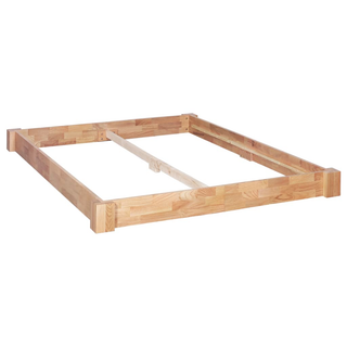 Bed Frame Solid Oak Wood 160x200 cm - Giant Lobelia