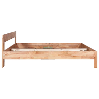 Bed Frame Solid Oak Wood 160x200 cm - Giant Lobelia