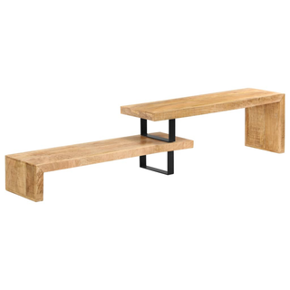 vidaXL TV Stand Solid Mango Wood - Giant Lobelia