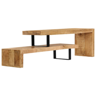 vidaXL TV Stand Solid Mango Wood - Giant Lobelia