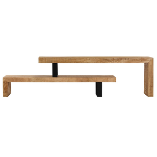 vidaXL TV Stand Solid Mango Wood - Giant Lobelia