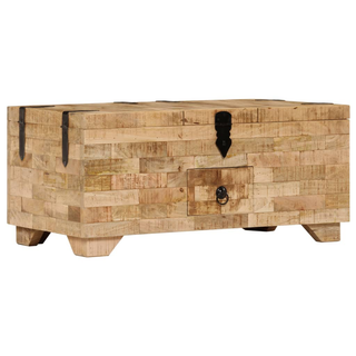 vidaXL Coffee Table Solid Mango Wood 80x40x35 cm - Giant Lobelia