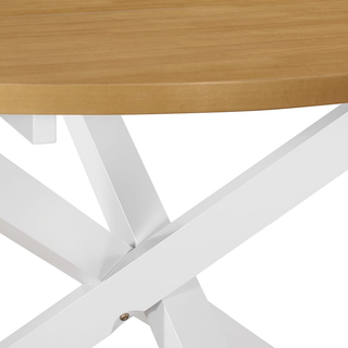 vidaXL Dining Table White 120x75 cm MDF - Giant Lobelia