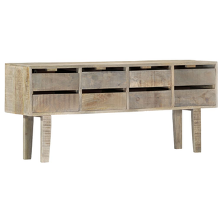 vidaXL Sideboard 140x30x60 cm Solid Mango Wood - Giant Lobelia