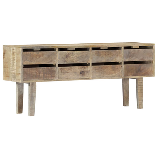 vidaXL Sideboard 140x30x60 cm Solid Mango Wood - Giant Lobelia