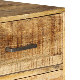 Chest of Drawers 45x35x106 cm Solid Mango Wood - Giant Lobelia