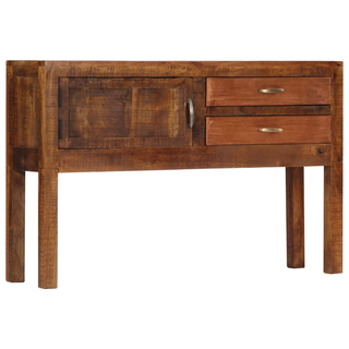 vidaXL Sideboard 118x30x75 cm Solid Mango Wood - Giant Lobelia