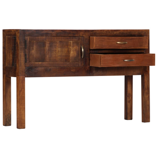 vidaXL Sideboard 118x30x75 cm Solid Mango Wood - Giant Lobelia