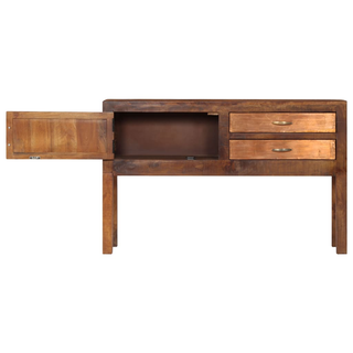 vidaXL Sideboard 118x30x75 cm Solid Mango Wood - Giant Lobelia