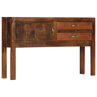 vidaXL Sideboard 118x30x75 cm Solid Mango Wood - Giant Lobelia