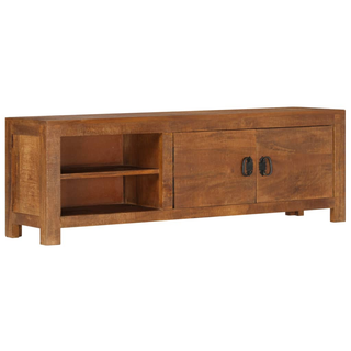 vidaXL TV Cabinet 120x30x40 cm Solid Mango Wood - Giant Lobelia