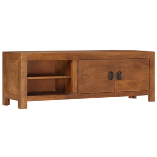 vidaXL TV Cabinet 120x30x40 cm Solid Mango Wood - Giant Lobelia