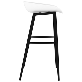 Bar Chairs 4 pcs White - Giant Lobelia