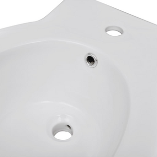 Stand Toilet & Bidet Set White Ceramic - Giant Lobelia