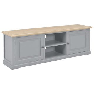 vidaXL TV Cabinet Grey - Modern Design with Ample Storage Space - Giant Lobelia