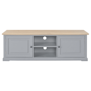 vidaXL TV Cabinet Grey - Modern Design with Ample Storage Space - Giant Lobelia