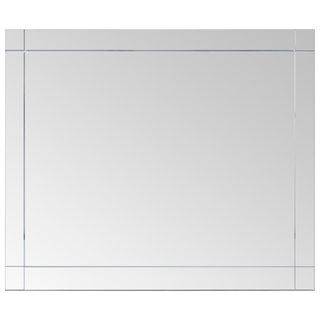 vidaXL Wall Mirror 80x60 cm Glass - Giant Lobelia