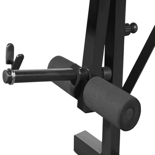 Weight Bench with Weight Rack, Barbell and Dumbbell Set 60.5kg - Giant Lobelia