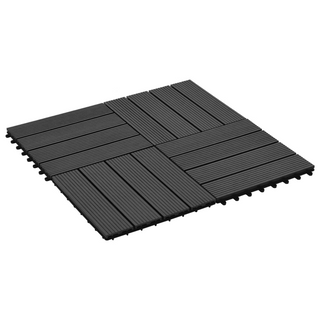 vidaXL 22 pcs Decking Tiles 30x30 cm 2 sqm WPC Brown - Giant Lobelia