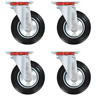 12 pcs Swivel Casters 160 mm - Giant Lobelia