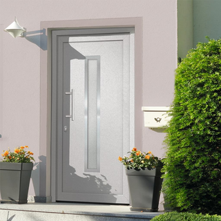 Front Door White 108x208 cm - Giant Lobelia