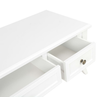 vidaXL TV Cabinet White 100x35x35 cm Wood - Giant Lobelia