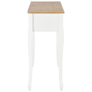 vidaXL Dressing Console Table with 3 Drawers White - Giant Lobelia