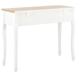 vidaXL Dressing Console Table with 3 Drawers White - Giant Lobelia