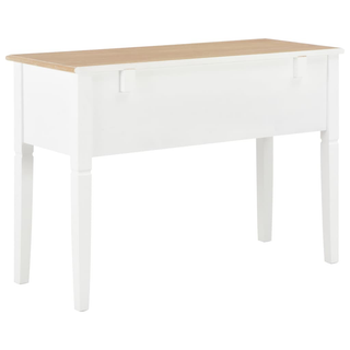 Writing Desk White 109.5x45x77.5 cm Wood - Giant Lobelia