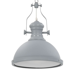 Ceiling Lamp Grey Round E27 - Giant Lobelia