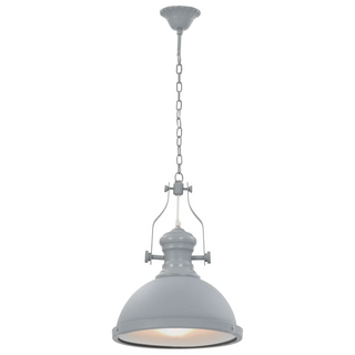 Ceiling Lamp Grey Round E27 - Giant Lobelia